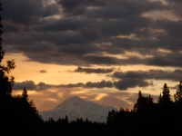 Sunset over Denali